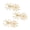 gold, variant on 3Pieces Fashionable Waist Adjusters Waist Tightening Pin Metal Spiderweb Jeans Shaper Buttons For Men And Women Use