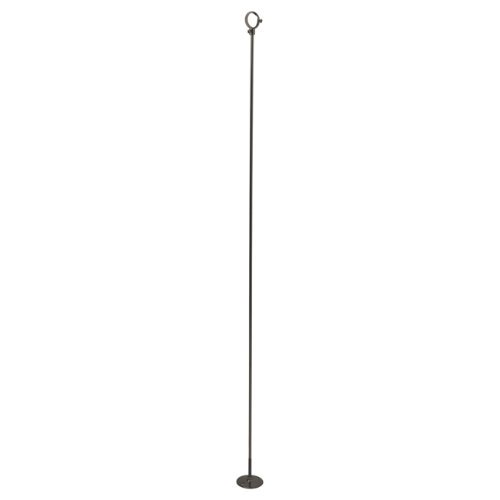 Kingston Brass CCS388T 38-Inch Ceiling Post For CC3148, Brushed Nickel