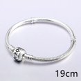 thumbnail image 1 of Pulsera De Encanto Chapado En Plata Minnie Vestido Embellecido Y Lazo Rojo Lindo Gatito Cachorro Cuentas, 1 of 4