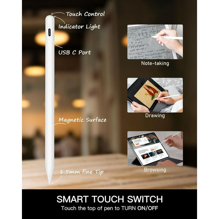 iPencil 2nd Generation Magnetic Wireless Charging: Zyerch Stylus  
