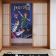 thumbnail image 2 of Cortina de puerta Peter Pan para entrada, cortina opaca con estampado de patrón, cortina divisoria de ambientes, tapiz para decoración del hogar, 34" de ancho x 56" de largo, 2 of 7