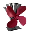 thumbnail image 1 of Klonfd Stove Fan Heat Powered Non Fireplace Fan Suitable For Stoves/fireplaces With Stove And, 1 of 2