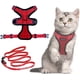 thumbnail image 1 of Bufanda para gato con correa, bufanda y correa para gato, bufanda ajustable para gato, bufanda para gato y chaleco transpirable para collar, adecuada para gatos europeos, artículos para mascotas, 1 of 5