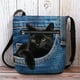 thumbnail image 5 of Bolso bandolera para mujer, minibolso de hombro con correa ajustable, 2 bolsillos con cremallera y ranuras para tarjetas de crédito, ligero y apto para conciertos, eventos deportivos y, 5 of 5