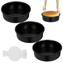 LITINKIMI Wedding Cake Pans 3Pcs 8Inch