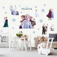 thumbnail image 2 of Elsa Anna Princess Frozen Wall Stickers Children's Room Bedroom Decoration Background Wall Stickers Self Adhesive Stickers, 2 of 5
