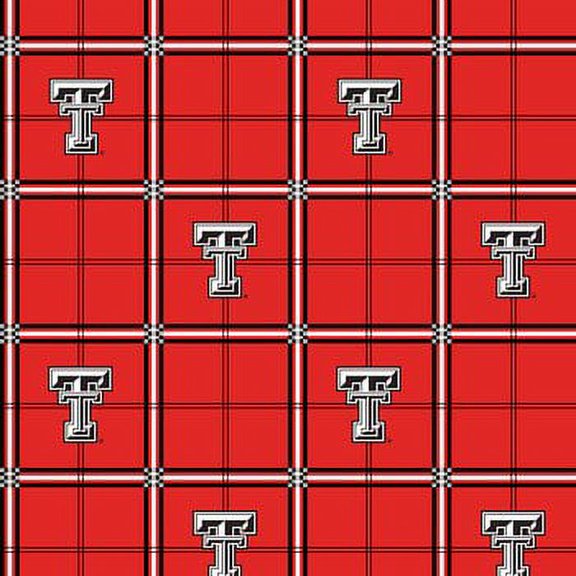 Texas Tech Flannel Fabric-Sold by the yard