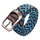 thumbnail image 4 of Ancho del cinturón 1.38 pulgadas para hombres/mujeres/mujeres jóvenes pantalones elásticos salvajes Gris Colcomx Cinturón elástico para vaqueros, 4 of 7
