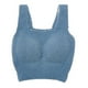 thumbnail image 1 of Chaleco térmico corto y mullido de felpa para mujer, camiseta sin mangas corta, con almohadilla para sujetador, invierno, 1 of 5