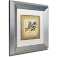 thumbnail image 2 of Trademark Fine Art 'Purple Hyacinth' Canvas Art by Rachel Paxton, White Matte, Silver Frame, 2 of 4
