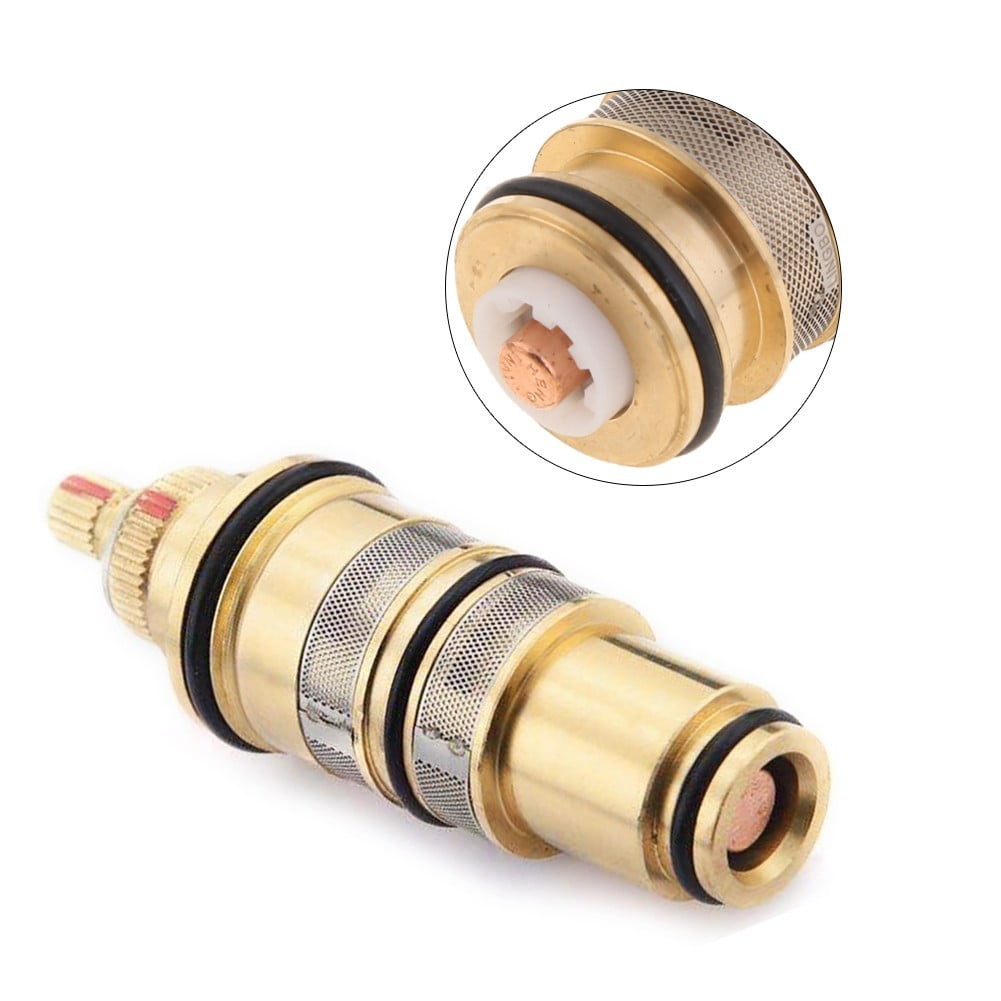 Buy QIFEI Brass Replacement Thermostatic Cartridge Shower Mixer Valve