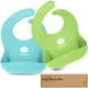 thumbnail image 1 of Recogedor de alimentos Baby Bibs KeaBabies, de silicona, impermeable, paquete de 2, 1 of 9