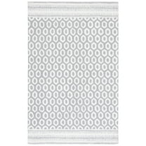 SAFAVIEH Capri Alfreda Geometric Area Rug, Ivory/Grey, 8' x 10'