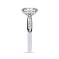 thumbnail image 3 of IGI Certified Lab Grown Diamond Engagement Ring | Center 9x7MM Emerald Cut Solitaire Stackable Wedding Rings For Women In 18K Solid White Gold | F-G, VS-SI Quality (2.70 Ctw) Ring Size-4.5, 3 of 7