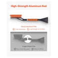 thumbnail image 6 of Snow Brush and Ice Scraper for Car Windshield, 27 Inch Aluminum Snow Removal Tool with Foam Grip, Detachable Snow Broom & Ice Scraper for Cars, Trucks, SUVs, 6 of 9