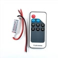 thumbnail image 2 of 2X Mini Regulador de Intensidad de Color Único LED DC 5 V, 12 V, 24 V 5050 2835, Controlador de Señal PWM de Voltaje Constante, Control Remoto de 9 Teclas, 2 of 6