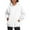 White, variant on Sweatshirts for Women Hollow-Out Oversized Hoodie Rhinestone Mesh Open Back Pullover Sweatshirt,Womens Tops Plus Size Brown XS