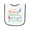 White and Navy, variant on Inktastic Dental Hygienist Like Mommy Baby Terry Cloth Bib