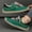 Green, variant on Women's Solid-Color Low-Top Ankle Boots with Side Zipper; Unisex Mid-Top Casual Shoes; Lightweight, Non-, Comfortable -On Footwear for Spring and Fall Daily Walking Black 48