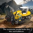 thumbnail image 5 of Zylopa 19019 Bulldozer Building Kit with Pneumatic Cylinders, Excavator Construction Engineering Toy for Adults, Buildable Creative Model (1200 Pieces), 5 of 5