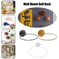 thumbnail image 3 of HLONK Wall Mounted Ball Rack Holder Basketball Football Hoop Storage Display R5E4, 3 of 8