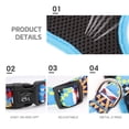 thumbnail image 4 of Pet Patterns Soft & Comfy Made Well Profound Floral No Pull Mesh Puppy Dog Harness Vest, Adjustable Harnesses for Dogs & Cats, 4 of 6