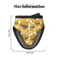thumbnail image 4 of burger fries yellow Oven Mitts Heat Resistant - Soft Lining Silicone Mini Oven Mitts with HangingLoop, Kitchen Oven Gloves Heat Resistant 500℉ for Cooking Baking Microwave, 4 of 7