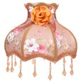 thumbnail image 1 of OULII 1Pcs Retro Style Table Lamp Shade in Brown Color for Study Room 31.00X31.00X28.00in, 1 of 8