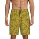 thumbnail image 1 of Balery Corn 6 Pantalones cortos de pijama de punto de algodón para hombre con cinturilla y bolsillos-Large, 1 of 6