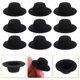 thumbnail image 3 of Mini sombreros formales para muñecas en miniatura, accesorios para muñecas, 5 uds., 3 of 7