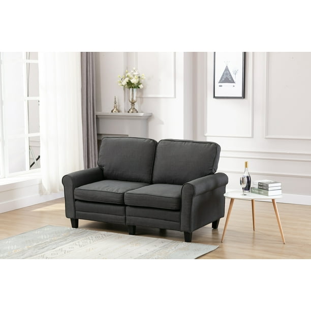 Modern Loveseat Traditional Soft Upholstered 61 inch ...