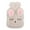 Beige, variant on Miangastore 1 Set Fashionable Hot Water Bag Detachable Cover Hand Warmer for Winter