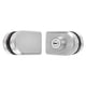 thumbnail image 4 of Cerradura De Puerta De Vidrio Doble, Cerradura De Seguridad Duradera Contra La Destrucción Violenta Cilindro De Cerradura De aleación De Zinc Para Puerta De Oficina Para Salón, 4 of 7