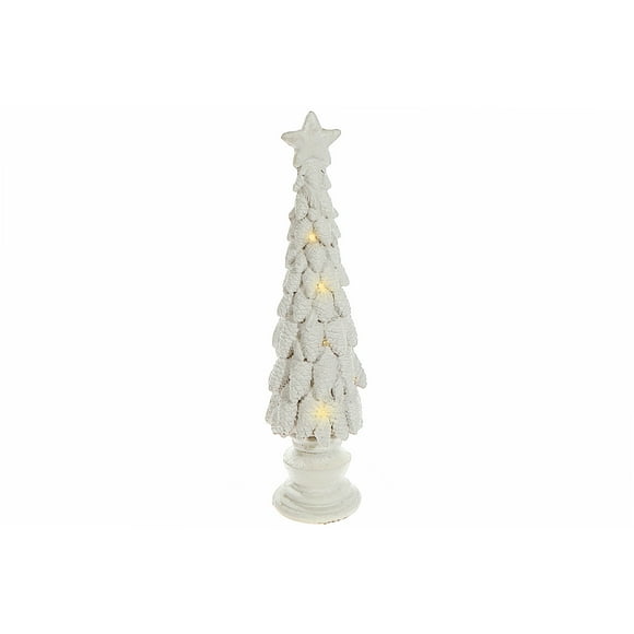 Led Magnesia White Pinecone Tree