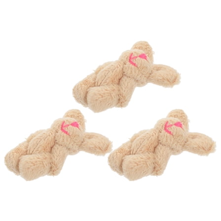 LULULION scape mini bunny figure Plush Khaki 3pcs