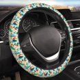 thumbnail image 5 of XMXT Colorful Bird Print Steering Wheel Cover, Elastic Non-Slip Universal Fit Car Decor Accessories Protector for Auto SUV Trucks, 5 of 8