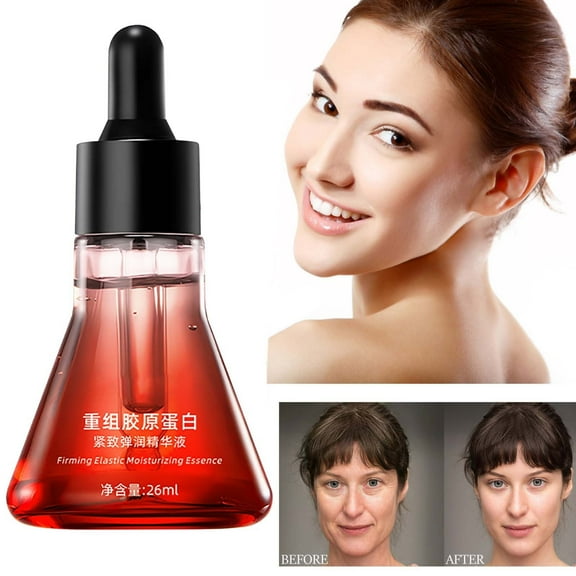 Kokovifyves Recombinant Collagens Anti Wrinkle Serum Hydrating Moisturizing Nourishing Lightening Fine Lines Rejuvenating Serum 26ml