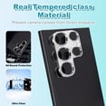 thumbnail image 2 of [3+3 Pack] CraftTechFusion for Samsung Galaxy S23 Ultra Privacy Screen Protector with Camera Lens Protector,Case Friendly [9H Hardness] Tempered Glass Film for Samsung Galaxy S23 Ultra, 2 of 5