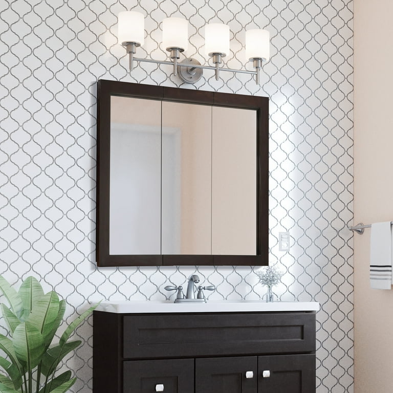 Ventura 36-Inch Wood Medicine Cabinet in Espresso - Walmart.com