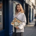 thumbnail image 6 of FORMRS 15-15.6 inch Laptop Sleeve Case Soft Carrying Quilted Computer Bag Cover, Rustic Floral, 6 of 7