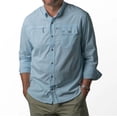 thumbnail image 3 of Duck Camp Signature Fishing Shirt - Long Sleeve - Current Blue, 3 of 6