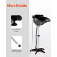 thumbnail image 6 of Adjustable Shampoo Bowl with Drainage System & Sprayer  Lightweight Deep Basin for Hair Washing at Salons, Barbershops, Spas & Homes, Black Color, 6 of 11