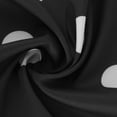 thumbnail image 7 of Flowy Casual Maxi Dresses for Women Dot Print Streetwear Half Sleeve Turn Down Neck Button Split Long Dress, 7 of 7