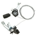 thumbnail image 2 of 3x6 / 3x7 Speed Friction Thumb Shifter Set with Inner Cable for Road Bike, 2 of 8