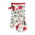 thumbnail image 1 of Cotton Oven Mitt (Cardinal Poinsettia) - Set of 2, 1 of 1