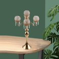 thumbnail image 3 of Candelabros de Metal de 5 brazos Macarena candelabros de decoración, 3 of 8