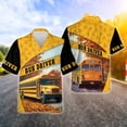 thumbnail image 3 of Camisas de autobús escolar 2024 para hombre, camisa de moda con solapa para hombre, uniforme de calle de manga corta, camisas hawaianas de verano para hombre, venta al por mayor, 3 of 5