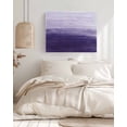 thumbnail image 3 of Purple Ombre Wall Art for Living Room,Canvas Picture Wall Decor for Bathroom Bedroom,Modern Abstract Art Ocean Oil Painting Painting Artwork for Office Kitchen Hallway Dining Room Home Decor 24"x32", 3 of 8