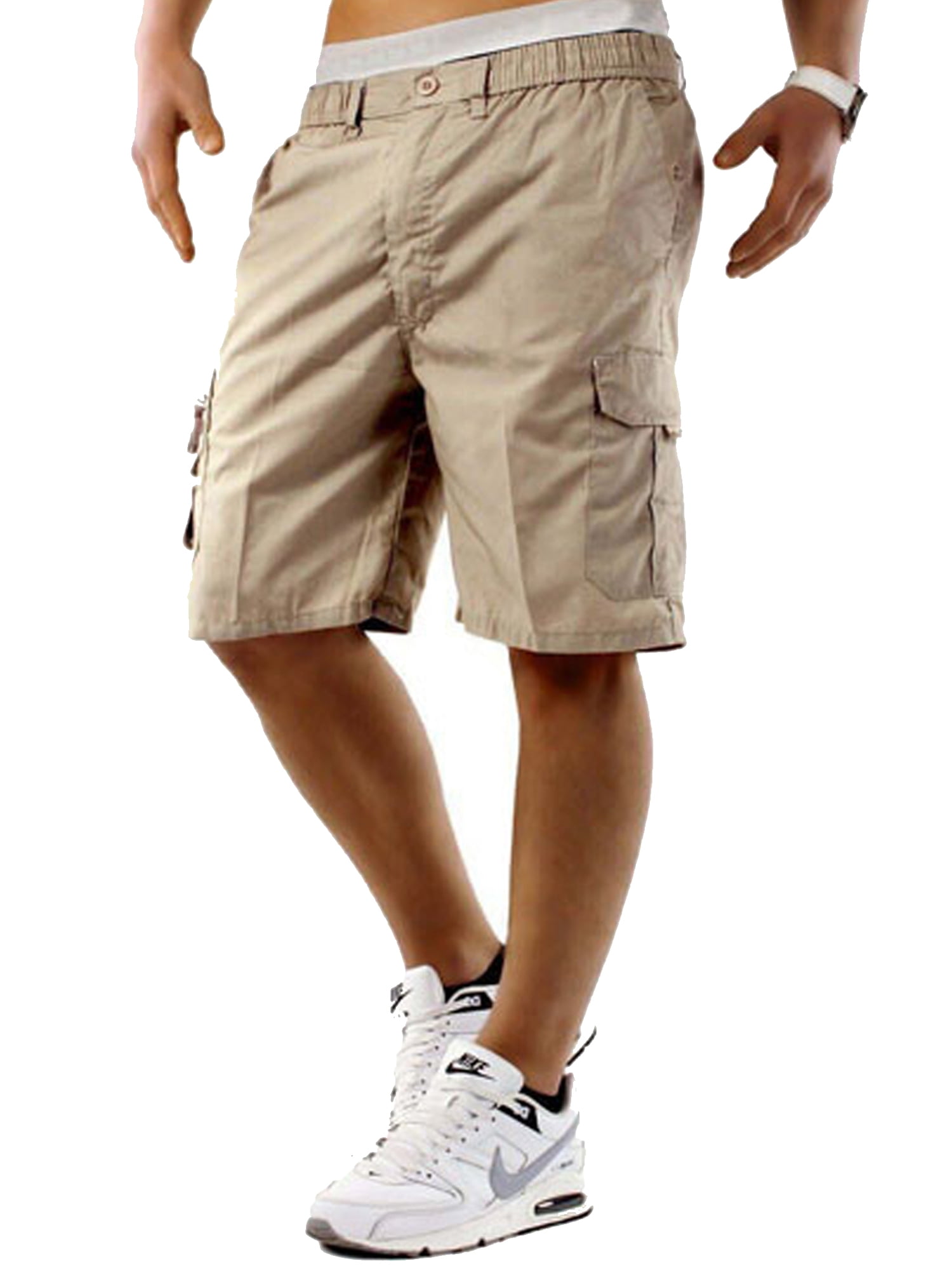 stretch slim fit shorts