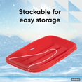 thumbnail image 4 of Superio Luge de Neige pour Enfants, 35 Pouces de long (Rouge), 4 of 4